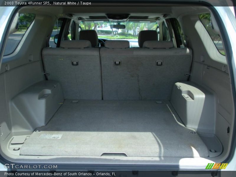 Natural White / Taupe 2003 Toyota 4Runner SR5