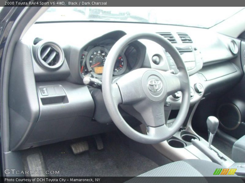 Black / Dark Charcoal 2008 Toyota RAV4 Sport V6 4WD