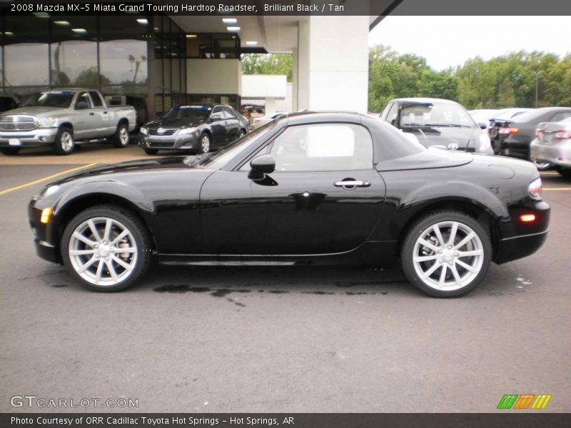  2008 MX-5 Miata Grand Touring Hardtop Roadster Brilliant Black