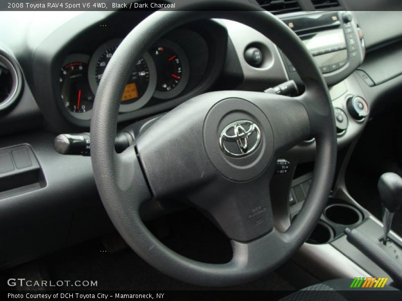Black / Dark Charcoal 2008 Toyota RAV4 Sport V6 4WD