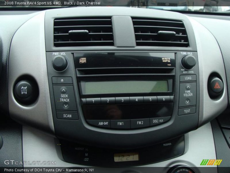 Black / Dark Charcoal 2008 Toyota RAV4 Sport V6 4WD