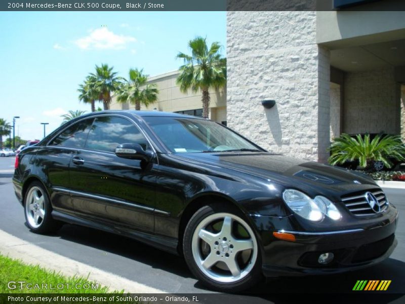  2004 CLK 500 Coupe Black