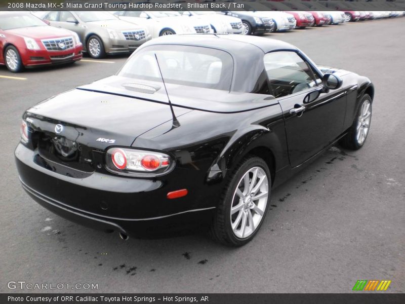  2008 MX-5 Miata Grand Touring Hardtop Roadster Brilliant Black