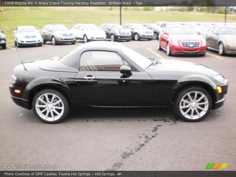  2008 MX-5 Miata Grand Touring Hardtop Roadster Brilliant Black