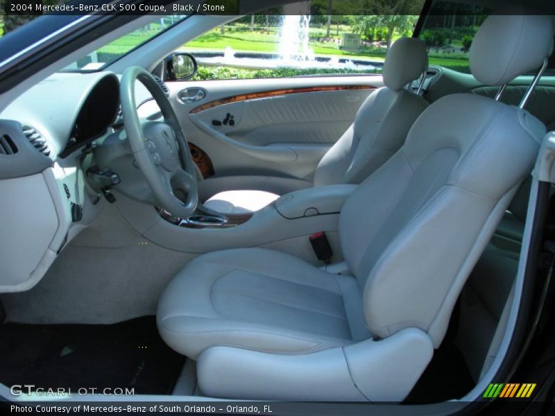  2004 CLK 500 Coupe Stone Interior