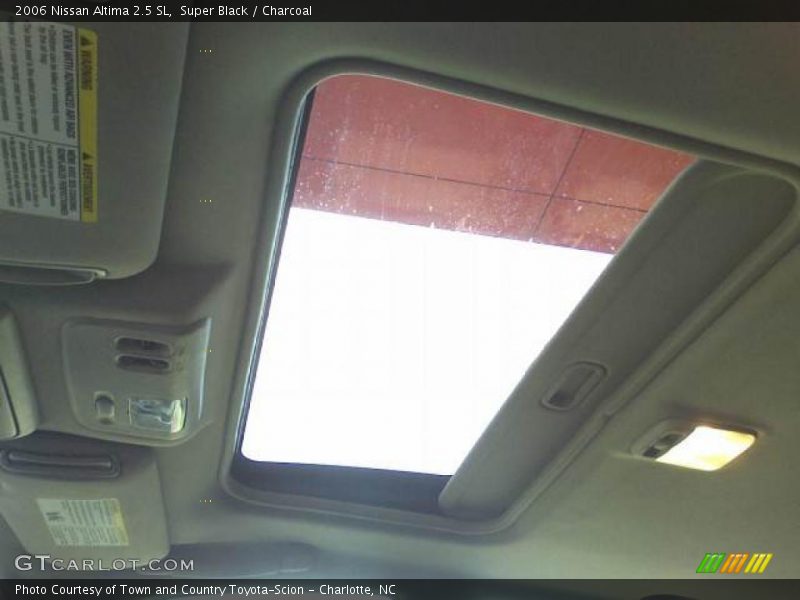 Super Black / Charcoal 2006 Nissan Altima 2.5 SL