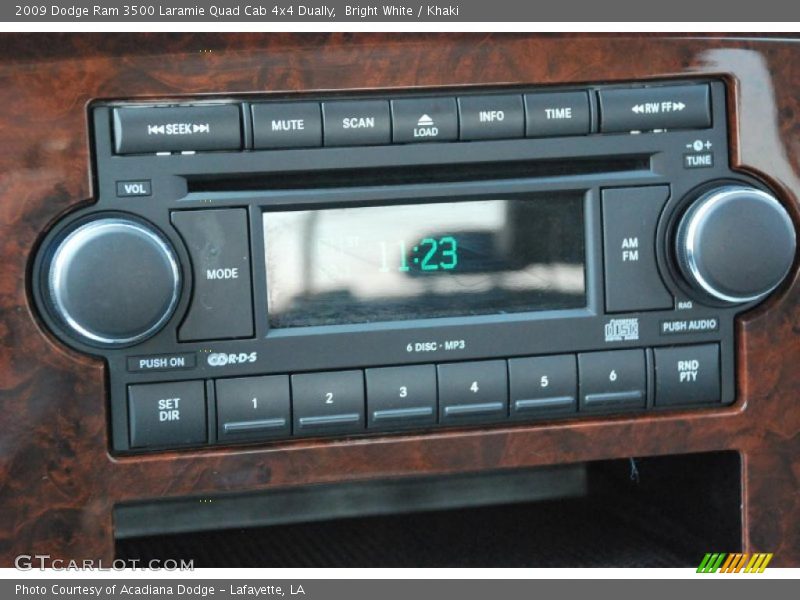 Controls of 2009 Ram 3500 Laramie Quad Cab 4x4 Dually