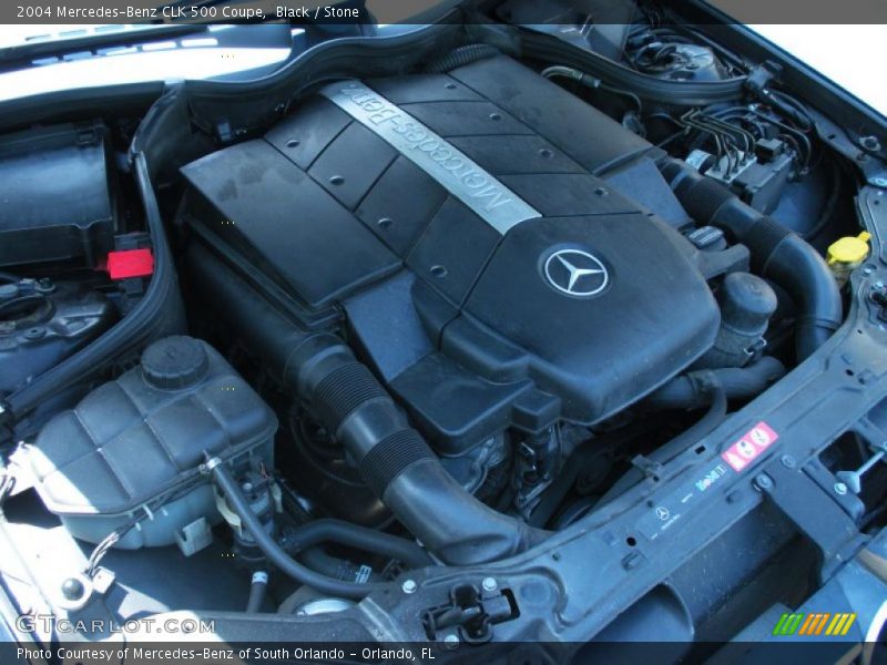  2004 CLK 500 Coupe Engine - 5.0 Liter SOHC 24-Valve V8