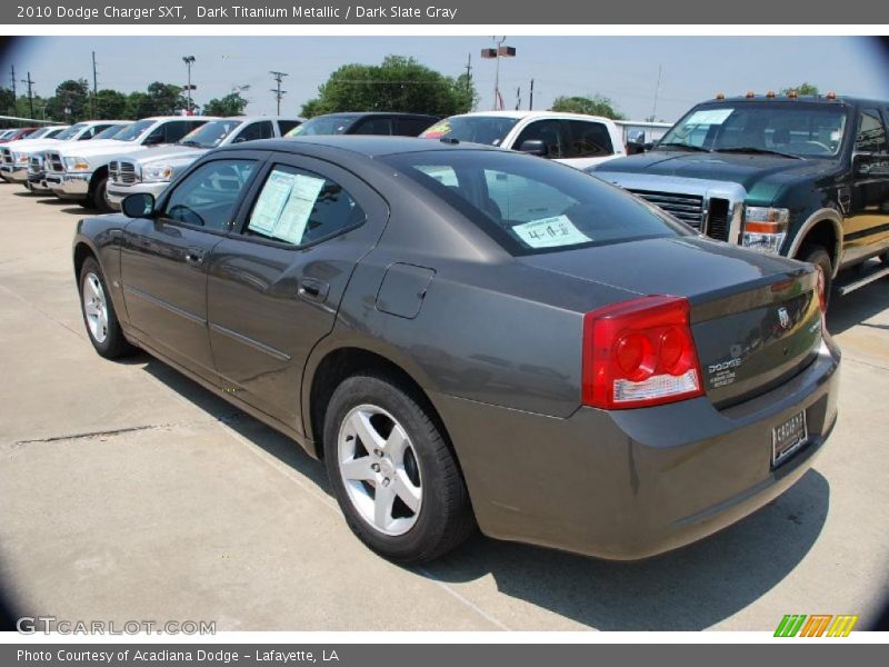 Dark Titanium Metallic / Dark Slate Gray 2010 Dodge Charger SXT