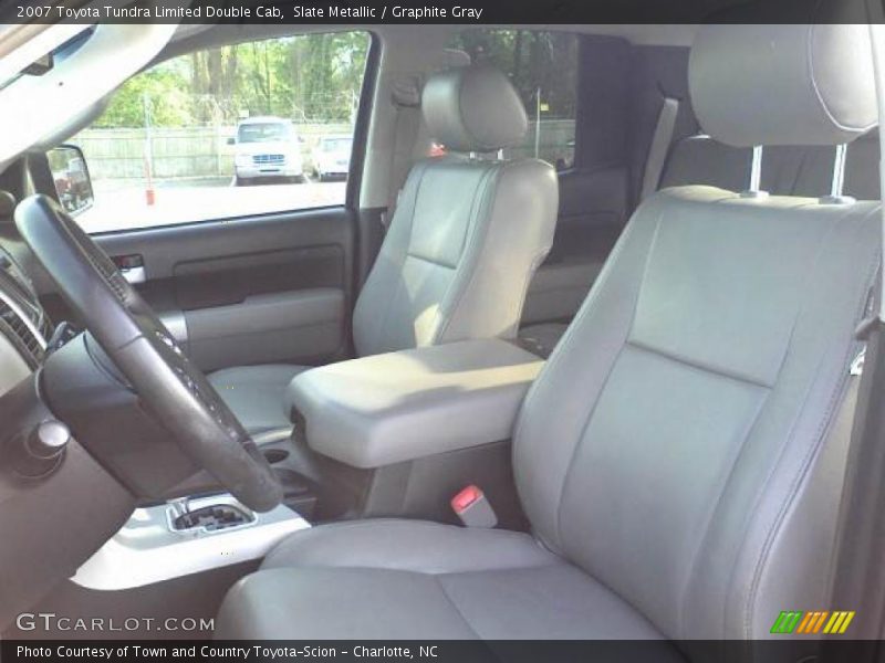 Slate Metallic / Graphite Gray 2007 Toyota Tundra Limited Double Cab