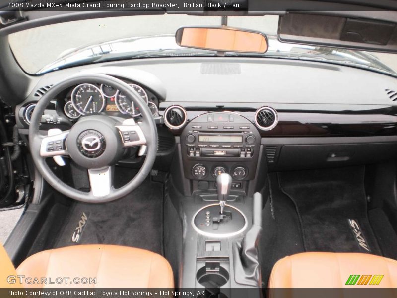 Dashboard of 2008 MX-5 Miata Grand Touring Hardtop Roadster