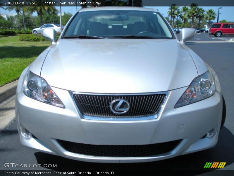 Tungsten Silver Pearl / Sterling Gray 2008 Lexus IS 250