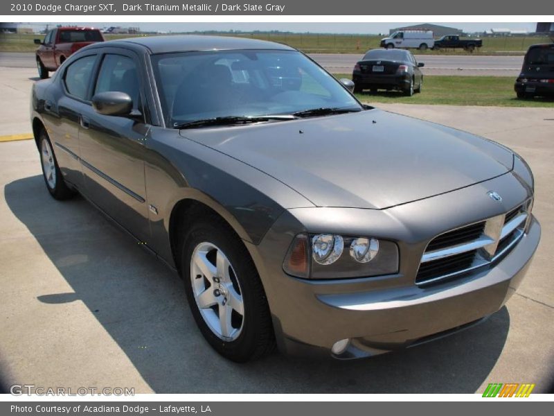 Dark Titanium Metallic / Dark Slate Gray 2010 Dodge Charger SXT