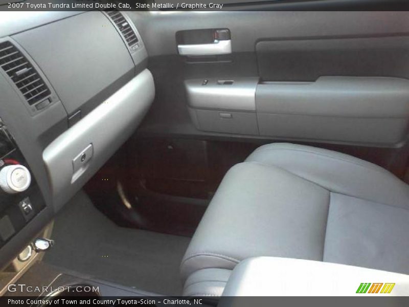 Slate Metallic / Graphite Gray 2007 Toyota Tundra Limited Double Cab