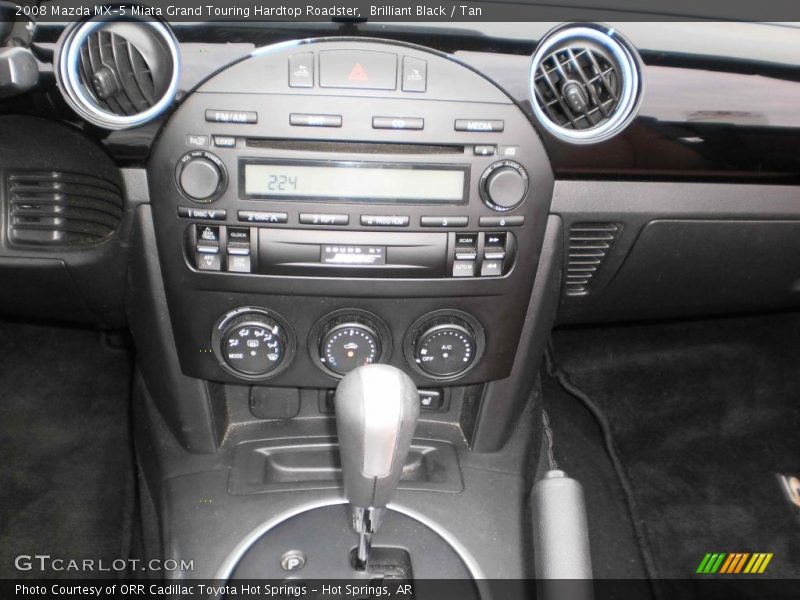 Controls of 2008 MX-5 Miata Grand Touring Hardtop Roadster