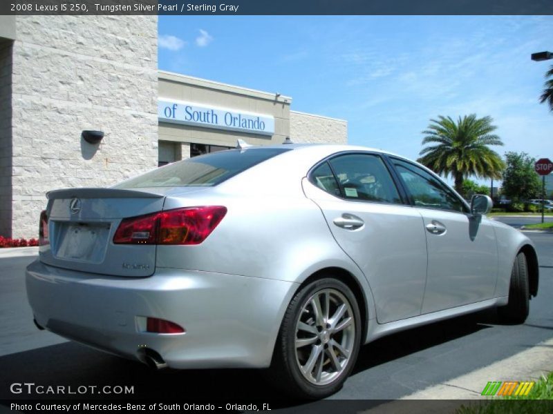 Tungsten Silver Pearl / Sterling Gray 2008 Lexus IS 250