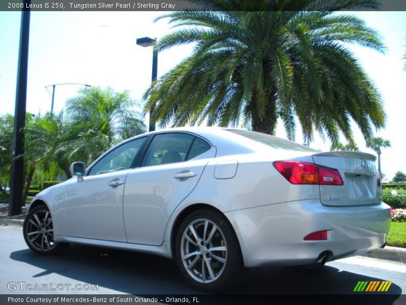  2008 IS 250 Tungsten Silver Pearl