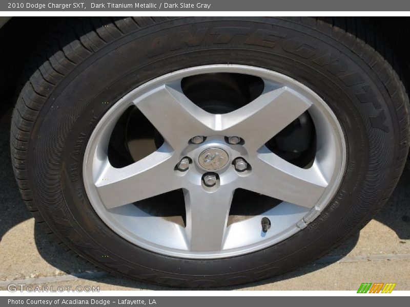 Dark Titanium Metallic / Dark Slate Gray 2010 Dodge Charger SXT