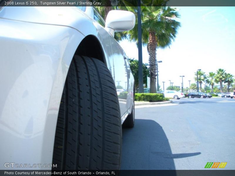 Tungsten Silver Pearl / Sterling Gray 2008 Lexus IS 250