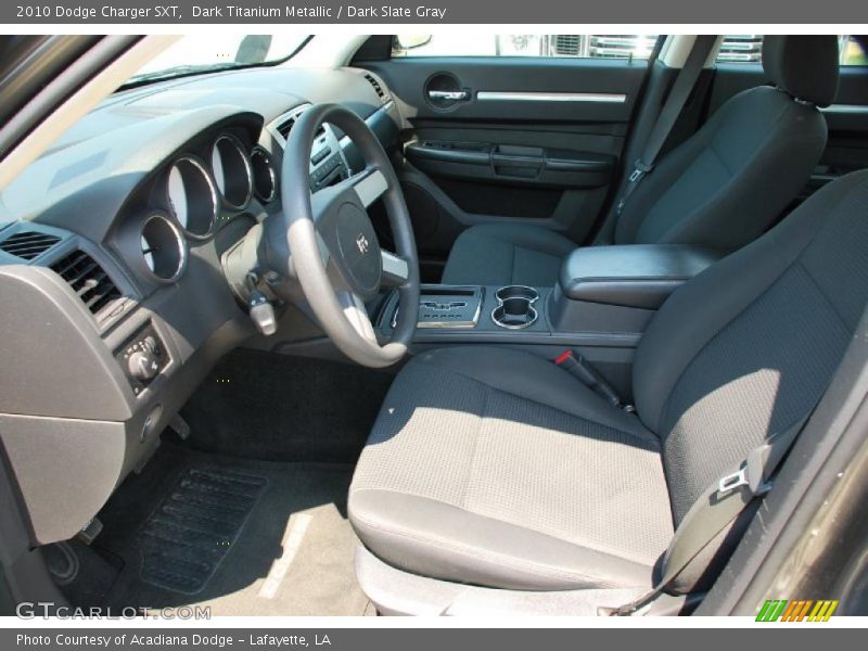 Dark Titanium Metallic / Dark Slate Gray 2010 Dodge Charger SXT