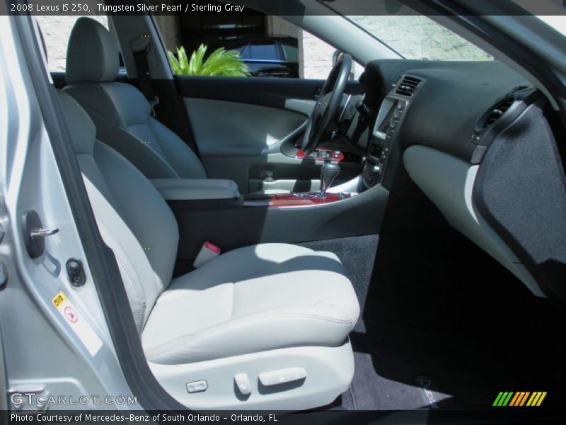 Tungsten Silver Pearl / Sterling Gray 2008 Lexus IS 250