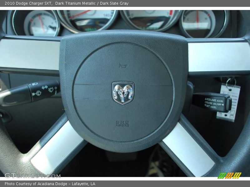 Dark Titanium Metallic / Dark Slate Gray 2010 Dodge Charger SXT