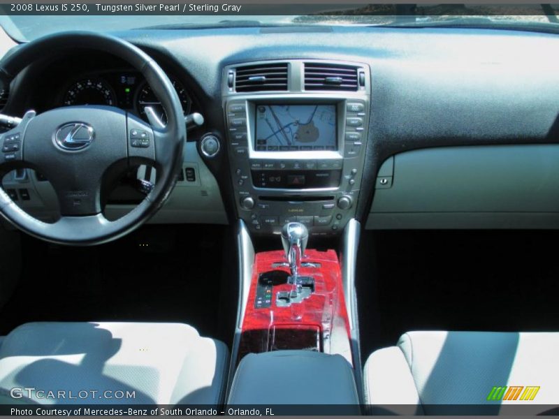 Tungsten Silver Pearl / Sterling Gray 2008 Lexus IS 250