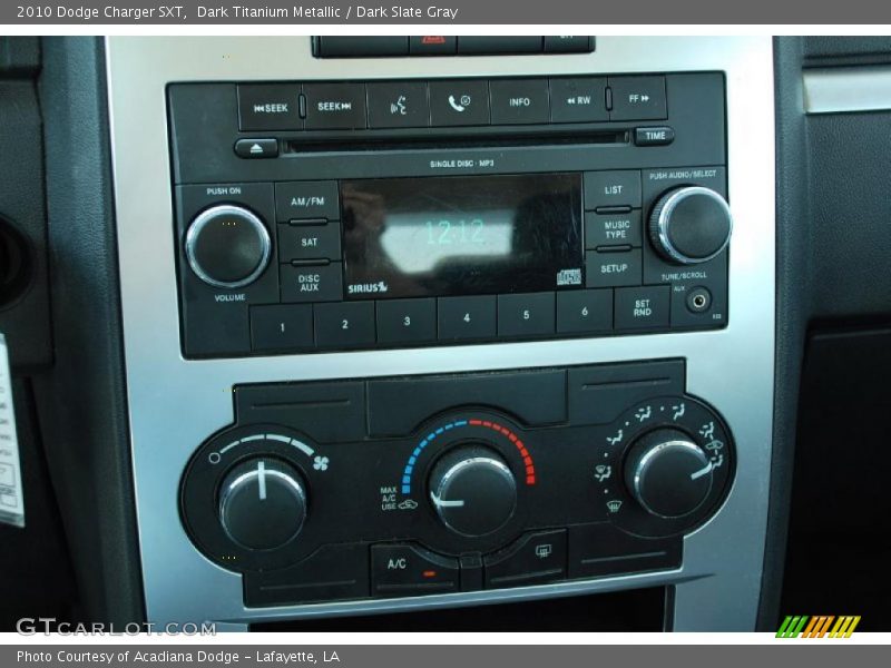 Dark Titanium Metallic / Dark Slate Gray 2010 Dodge Charger SXT
