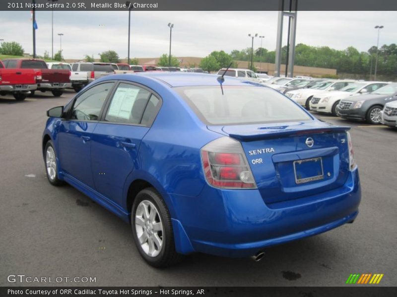 Metallic Blue / Charcoal 2011 Nissan Sentra 2.0 SR