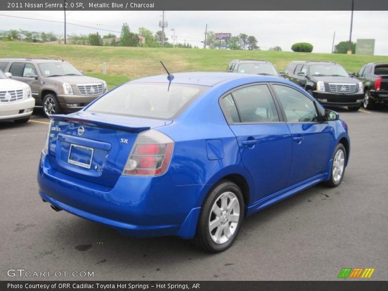 Metallic Blue / Charcoal 2011 Nissan Sentra 2.0 SR