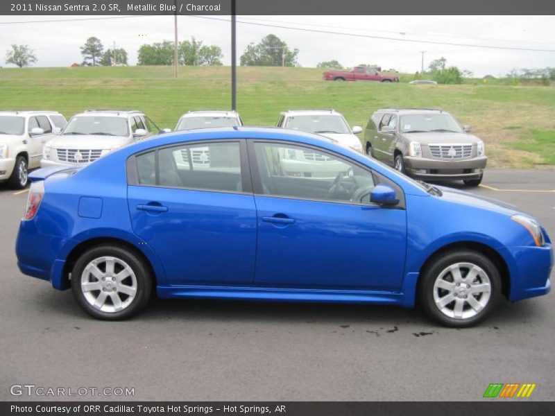 Metallic Blue / Charcoal 2011 Nissan Sentra 2.0 SR