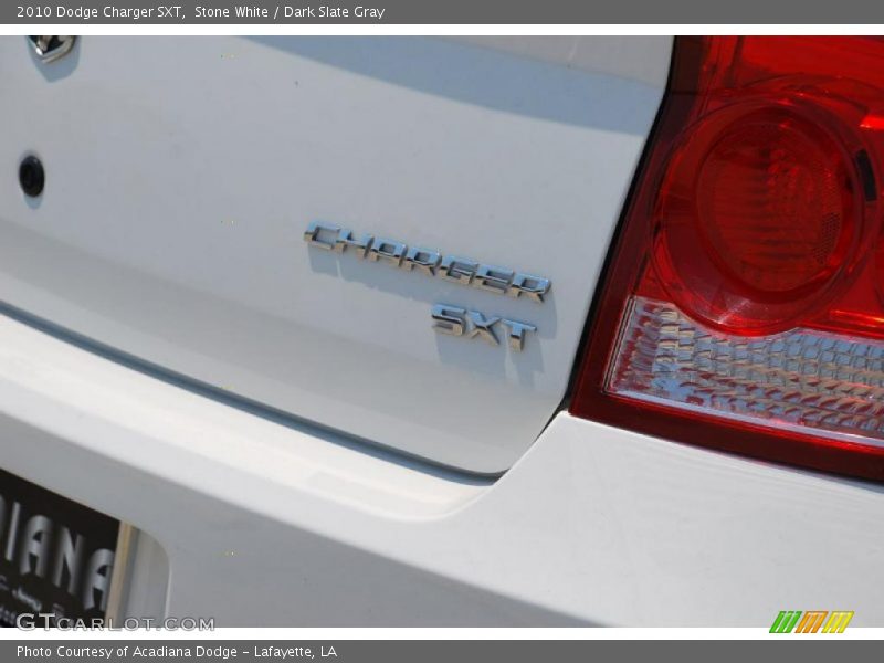 Stone White / Dark Slate Gray 2010 Dodge Charger SXT