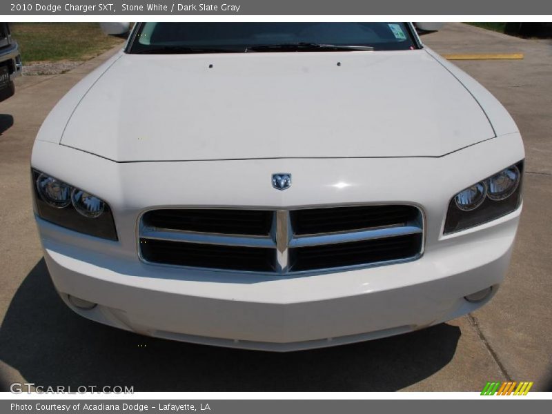 Stone White / Dark Slate Gray 2010 Dodge Charger SXT