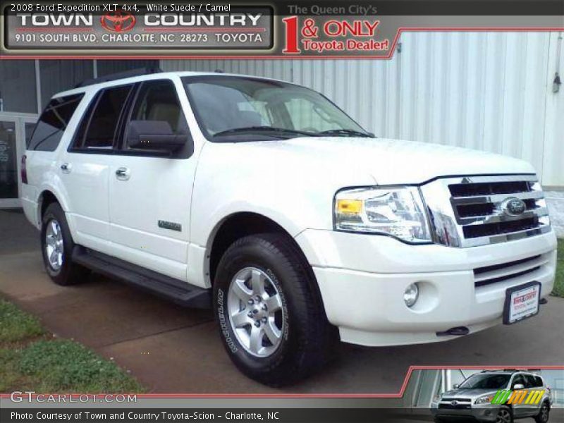 White Suede / Camel 2008 Ford Expedition XLT 4x4