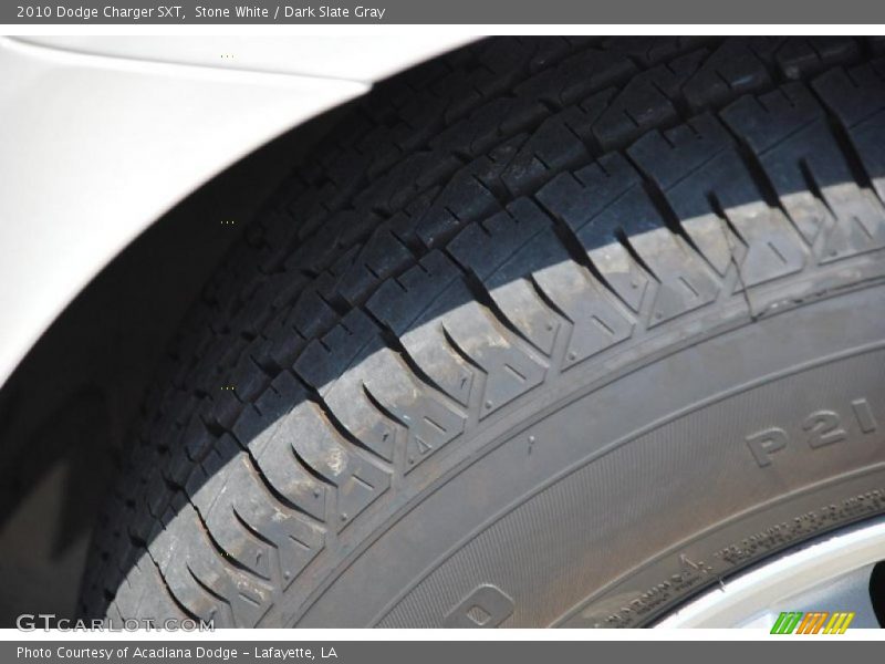 Stone White / Dark Slate Gray 2010 Dodge Charger SXT