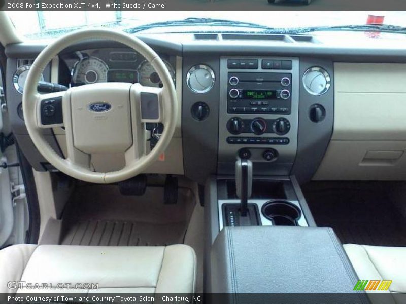 White Suede / Camel 2008 Ford Expedition XLT 4x4