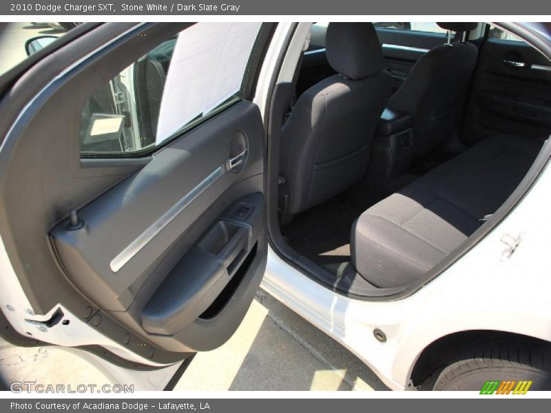 Stone White / Dark Slate Gray 2010 Dodge Charger SXT