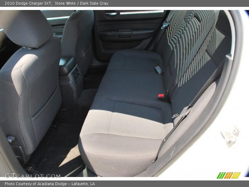 Stone White / Dark Slate Gray 2010 Dodge Charger SXT