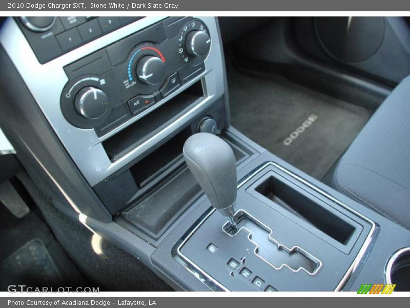 Stone White / Dark Slate Gray 2010 Dodge Charger SXT