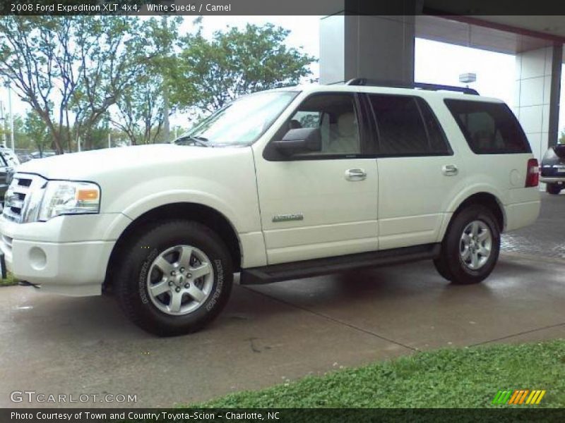White Suede / Camel 2008 Ford Expedition XLT 4x4