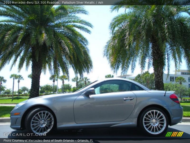  2010 SLK 300 Roadster Palladium Silver Metallic