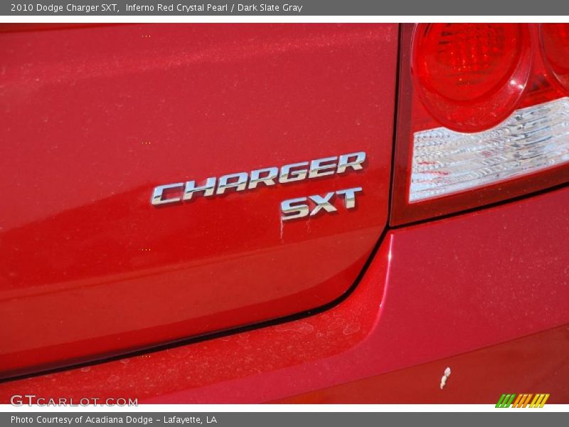 Inferno Red Crystal Pearl / Dark Slate Gray 2010 Dodge Charger SXT