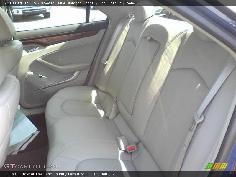 Blue Diamond Tricoat / Light Titanium/Ebony 2010 Cadillac CTS 3.0 Sedan