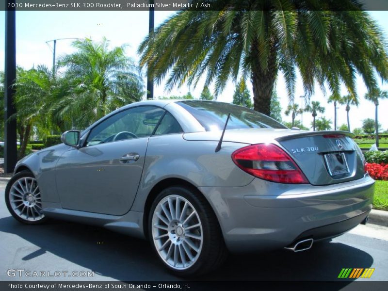 2010 SLK 300 Roadster Palladium Silver Metallic