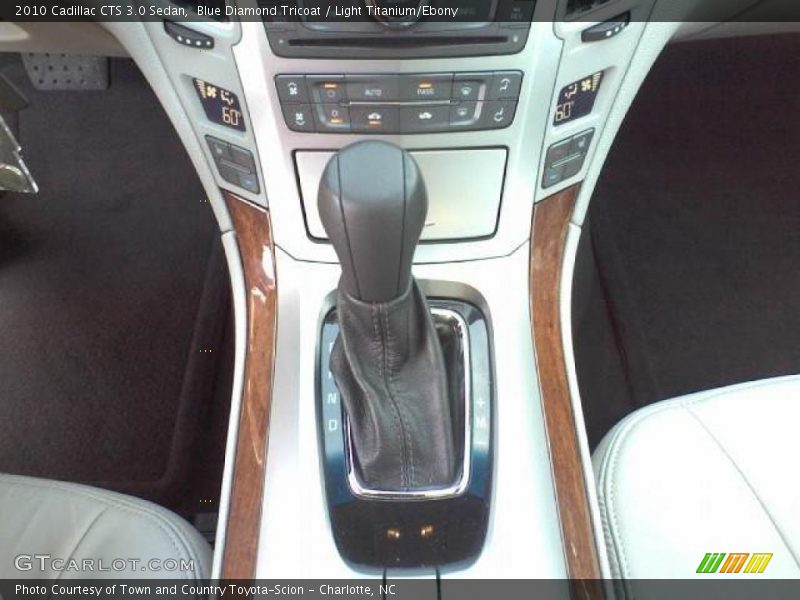 Blue Diamond Tricoat / Light Titanium/Ebony 2010 Cadillac CTS 3.0 Sedan