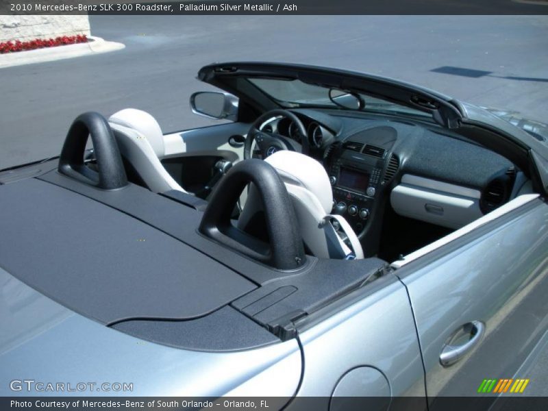 Palladium Silver Metallic / Ash 2010 Mercedes-Benz SLK 300 Roadster