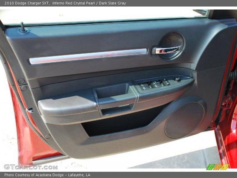 Inferno Red Crystal Pearl / Dark Slate Gray 2010 Dodge Charger SXT