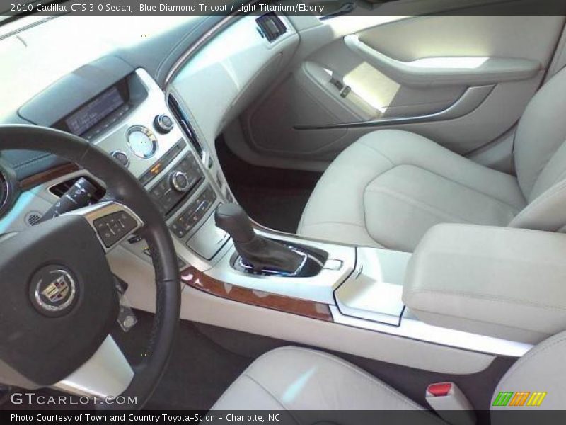 Blue Diamond Tricoat / Light Titanium/Ebony 2010 Cadillac CTS 3.0 Sedan