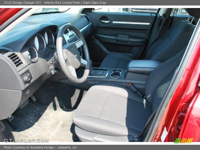 Inferno Red Crystal Pearl / Dark Slate Gray 2010 Dodge Charger SXT