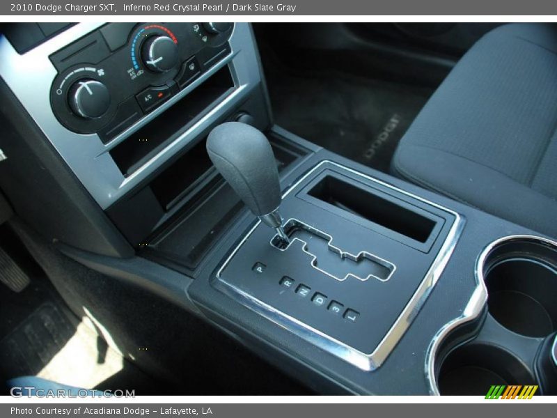 Inferno Red Crystal Pearl / Dark Slate Gray 2010 Dodge Charger SXT